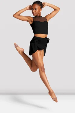 Bloch Röcke & Tutus|Performance^Damen Jaylyn Wickelrock vorne