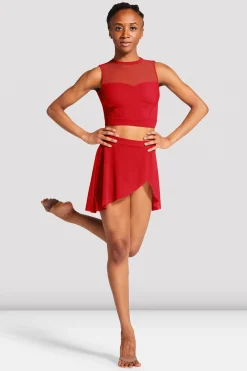 Bloch Röcke & Tutus|Performance^Damen Jaylyn Wickelrock vorne