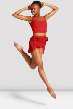 Bloch Röcke & Tutus|Performance^Damen Jaylyn Wickelrock vorne