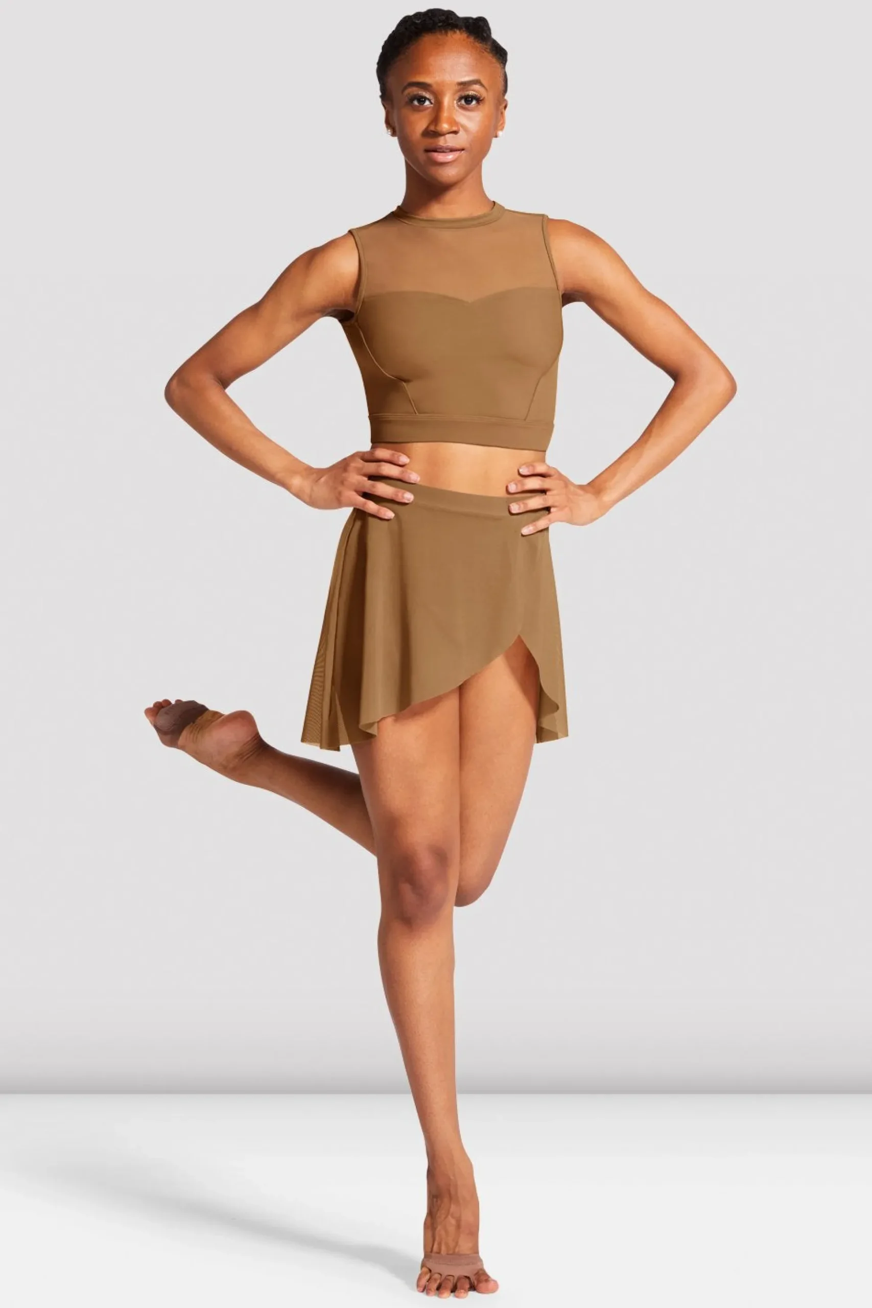 Bloch Röcke & Tutus|Performance^Damen Jaylyn Wickelrock vorne