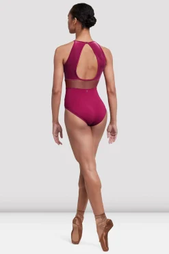 Bloch Trikots^Damen Kai Neckholder-Trikot magenta