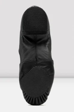 Bloch Jazz^Damen Leder Elasta Jazz Booties