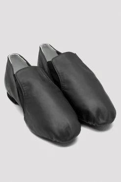 Bloch Jazz^Damen Leder Elasta Jazz Booties