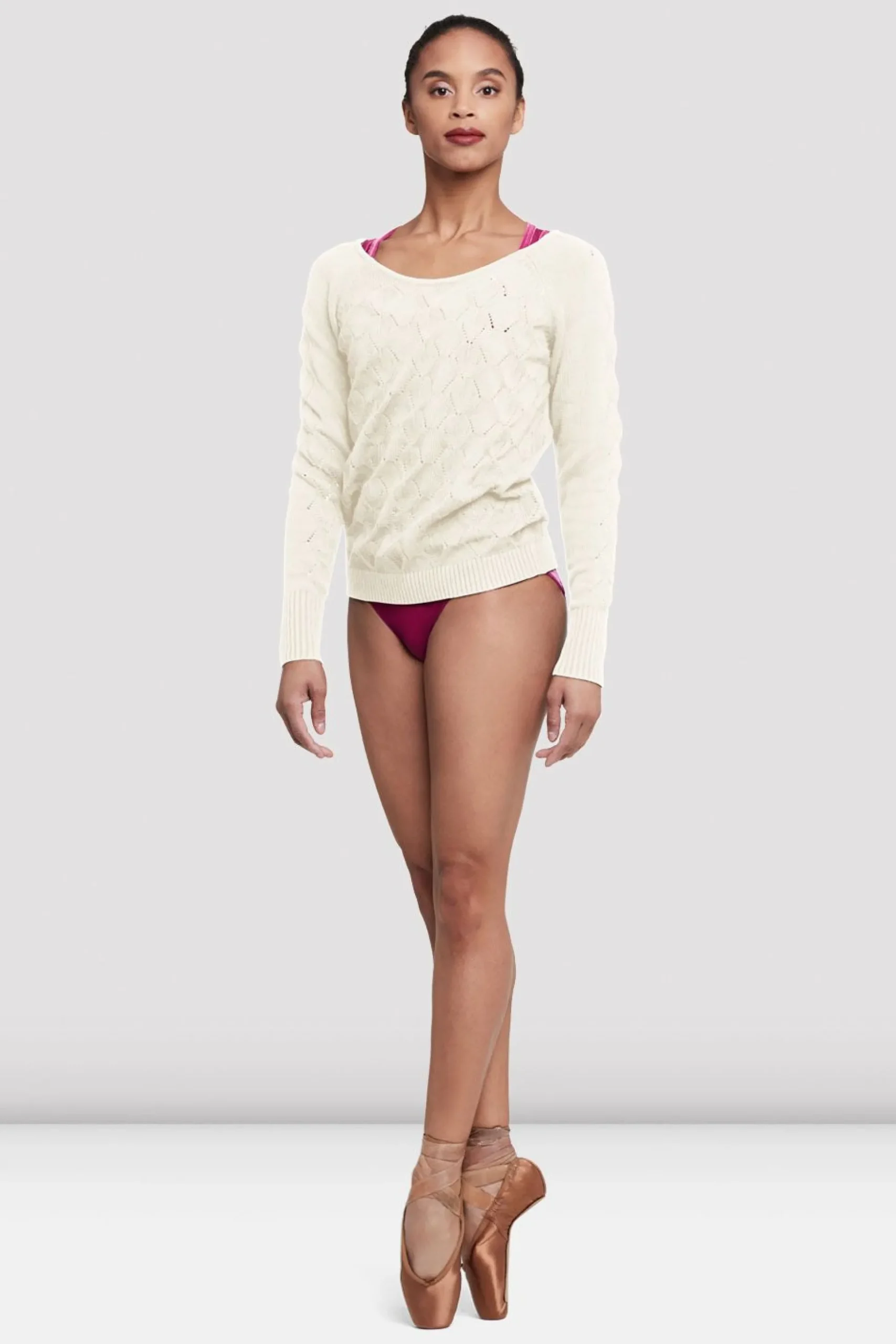 Bloch Oberteile|Aufwärmen^Damen Mila Langarmpullover winterwhite