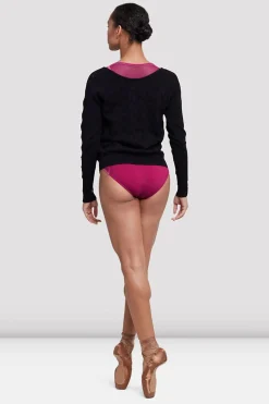 Bloch Oberteile|Aufwärmen^Damen Mila Langarmpullover black