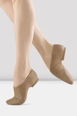 Bloch Jazz^Damen Neo-Flex Slip-On-Jazz-Schuhe aus Leder