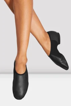 Bloch Jazz^Damen Neo-Flex Slip-On-Jazz-Schuhe aus Leder