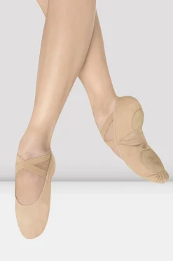 Bloch Ballett^Damen Pro Arch Canvas-Ballettschuhe