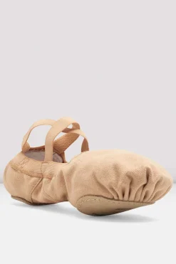 Bloch Ballett^Damen Pro elastische Canvas-Ballettschuhe