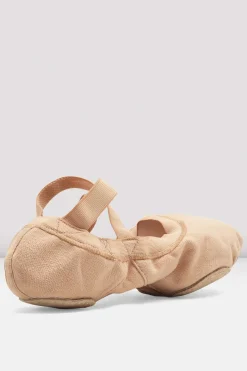 Bloch Ballett^Damen Pro elastische Canvas-Ballettschuhe