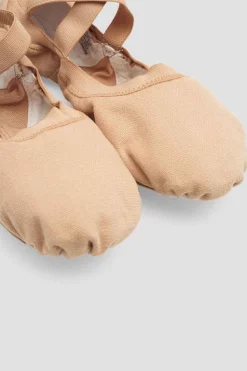 Bloch Ballett^Damen Pro elastische Canvas-Ballettschuhe