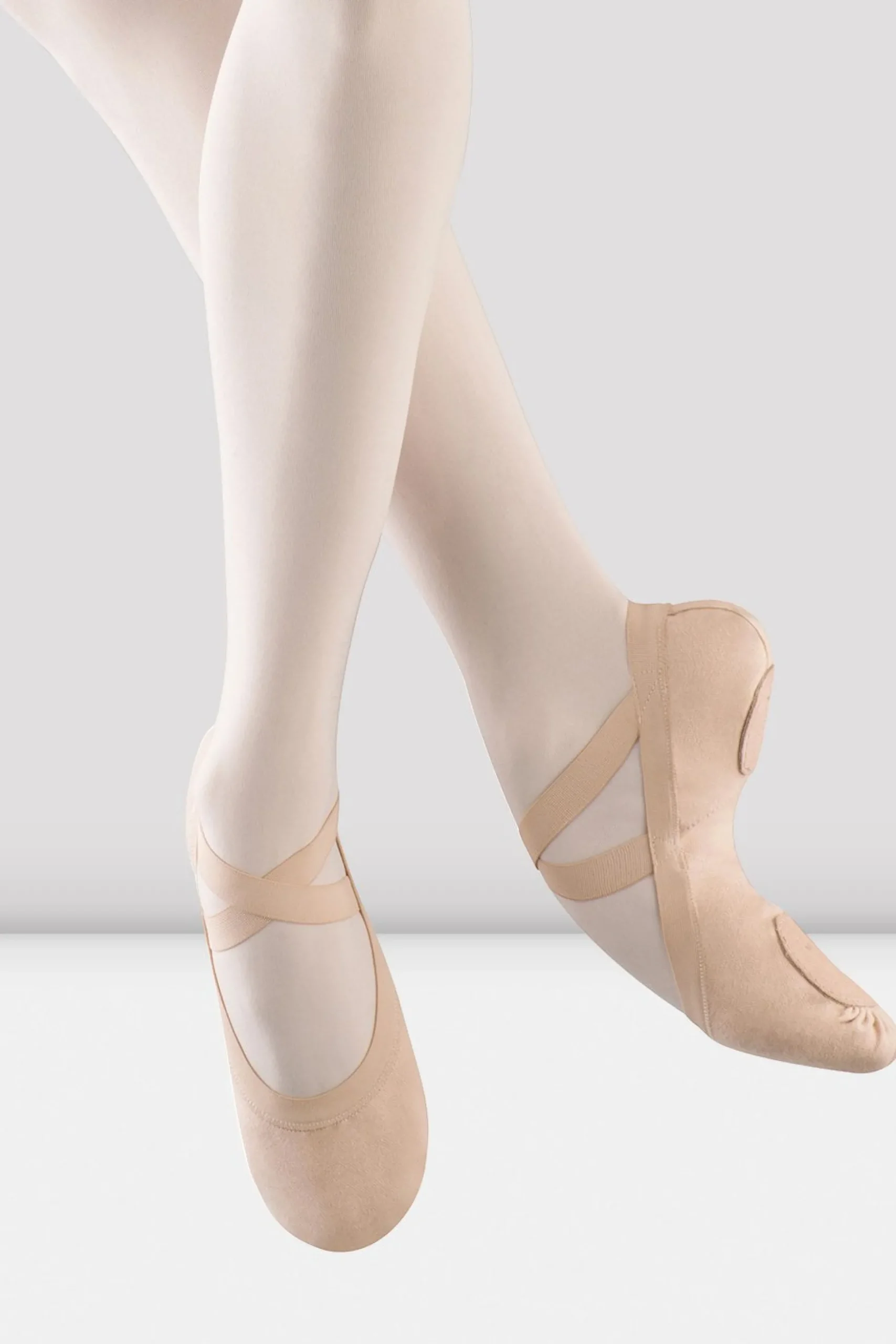 Bloch Ballett^Damen Pro elastische Canvas-Ballettschuhe