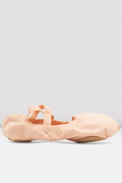 Bloch Ballett^Damen Pro elastische Canvas-Ballettschuhe