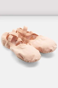 Bloch Ballett^Damen Pro elastische Canvas-Ballettschuhe