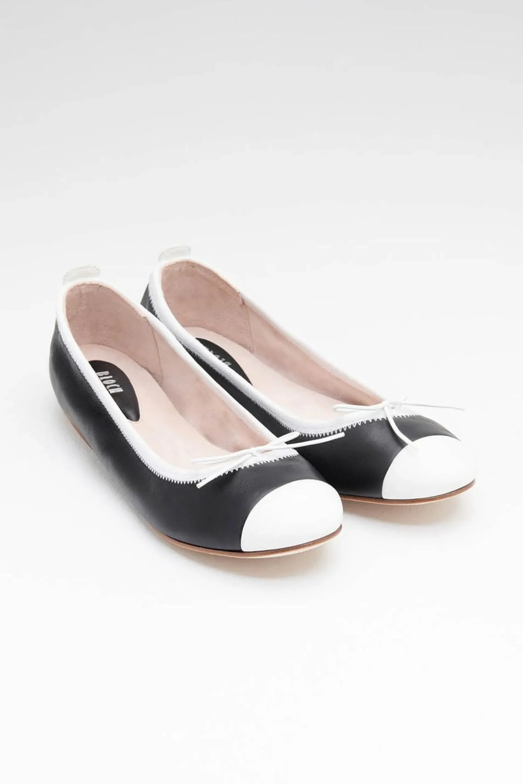 Bloch Ballerinas^Damen Rigel Ballerinas blackwhiteleather