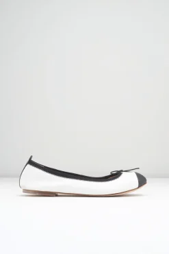 Bloch Ballerinas^Damen Rigel Ballerinas whiteblackleather