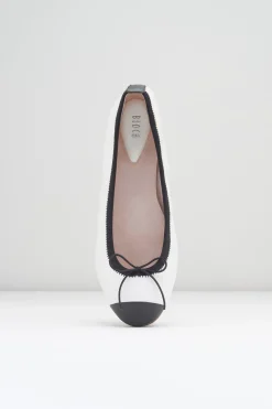 Bloch Ballerinas^Damen Rigel Ballerinas whiteblackleather