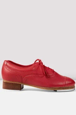 Bloch Stepptanz^Damen Steppschuhe aus Kieselleder von Jason Samuels Smith redpebbleleather