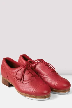 Bloch Stepptanz^Damen Steppschuhe aus Kieselleder von Jason Samuels Smith redpebbleleather