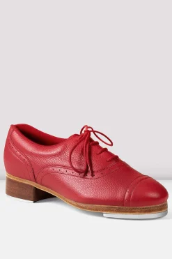 Bloch Stepptanz^Damen Steppschuhe aus Kieselleder von Jason Samuels Smith redpebbleleather