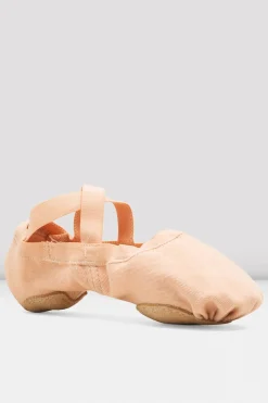 Bloch Ballett^Damen Synchrony Stretch-Canvas-Ballettschuhe