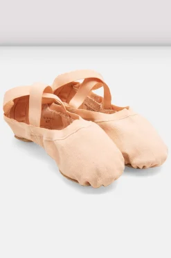 Bloch Ballett^Damen Synchrony Stretch-Canvas-Ballettschuhe