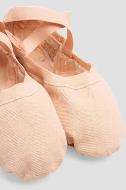 Bloch Ballett^Damen Synchrony Stretch-Canvas-Ballettschuhe