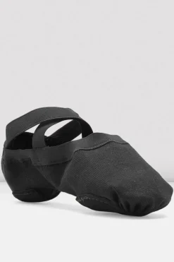 Bloch Ballett^Damen Synchrony Stretch-Canvas-Ballettschuhe
