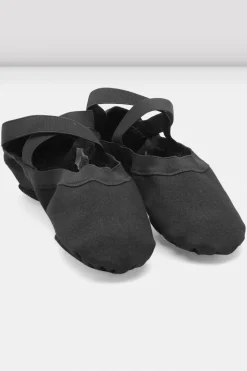 Bloch Ballett^Damen Synchrony Stretch-Canvas-Ballettschuhe
