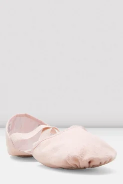 Bloch Ballett^Damen-Ballettschuhe aus Elastosplit-Canvas