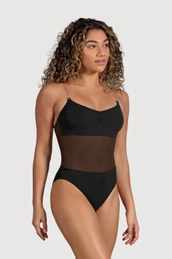 Bloch Unterwäsche^Damen-Body aus Cordelia-Mesh-Einsatz black