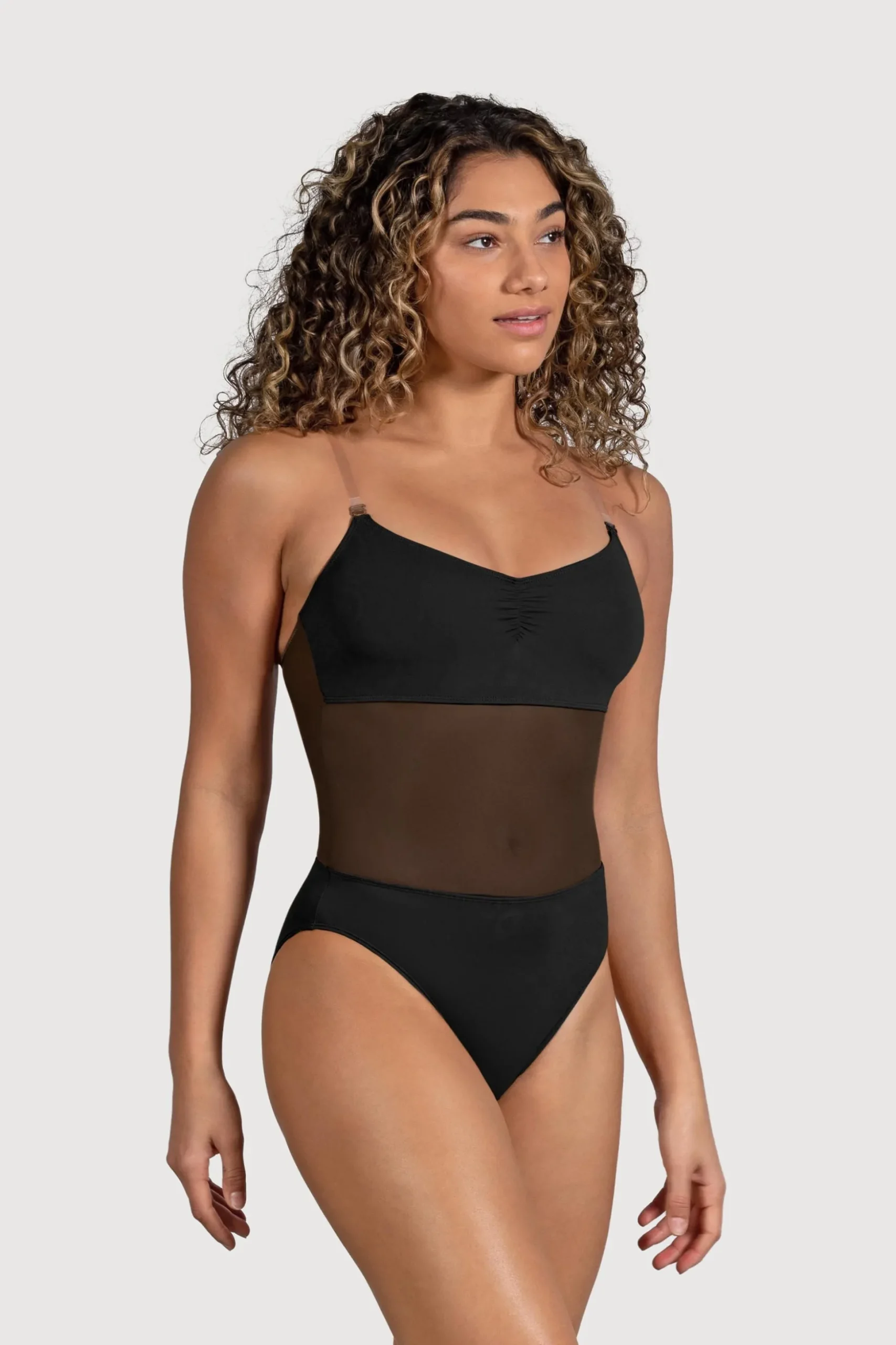 Bloch Unterwäsche^Damen-Body aus Cordelia-Mesh-Einsatz black