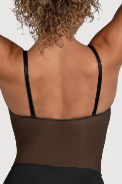 Bloch Unterwäsche^Damen-Body aus Cordelia-Mesh-Einsatz black