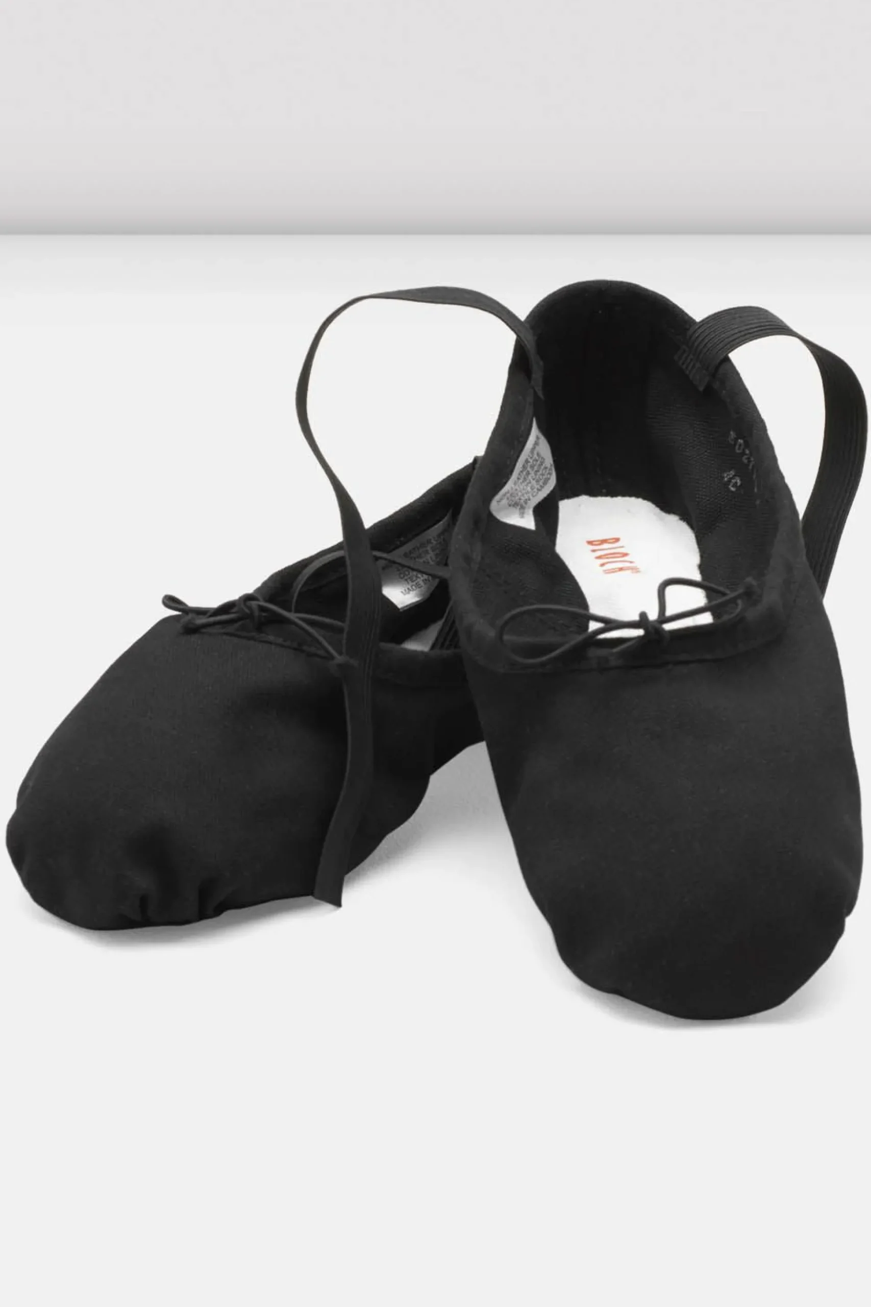 Bloch Ballett^Damen-Pump-Ballettschuhe aus Segeltuch blackcanvas