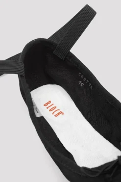 Bloch Ballett^Damen-Pump-Ballettschuhe aus Segeltuch blackcanvas