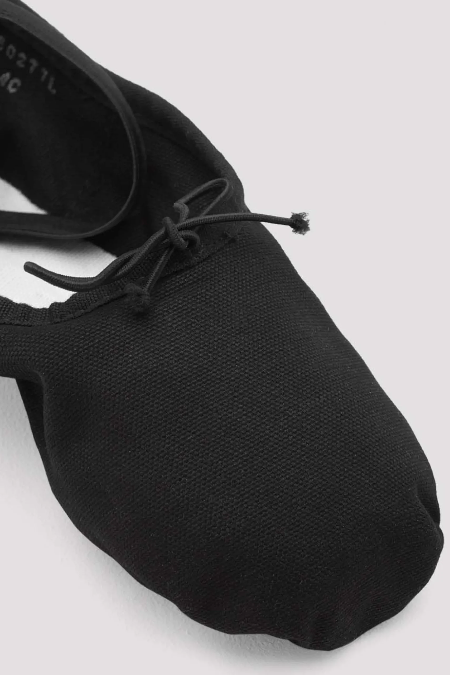 Bloch Ballett^Damen-Pump-Ballettschuhe aus Segeltuch blackcanvas