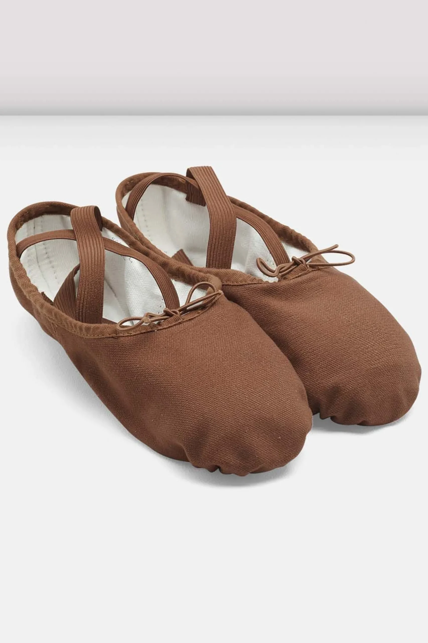 Bloch Ballett^Damen-Pump-Ballettschuhe aus Segeltuch cocoacanvas