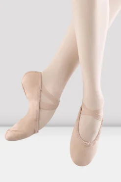 Bloch Ballett^Damen-Pump-Ballettschuhe aus Segeltuch pinkcanvas