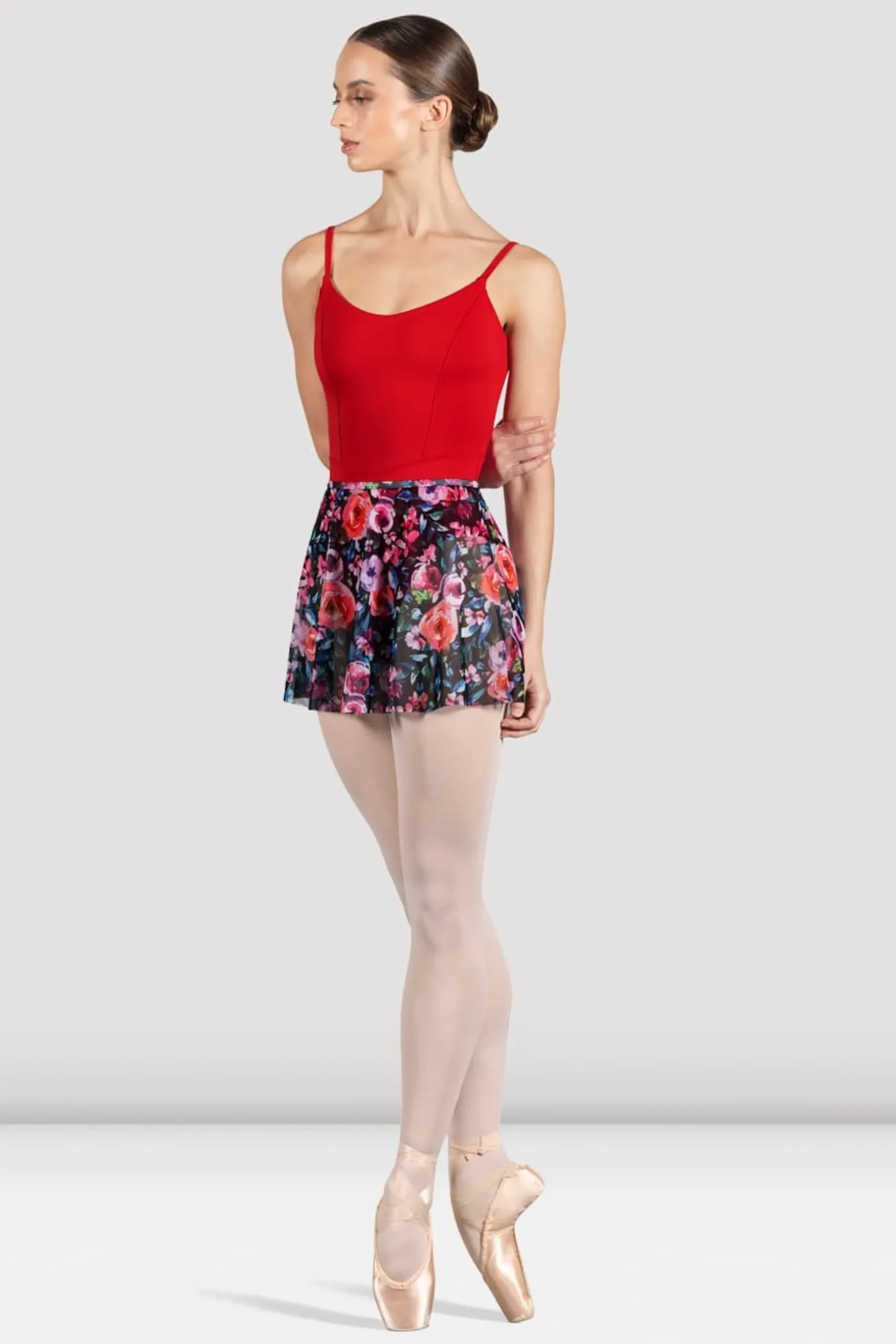 Bloch Röcke & Tutus^Damenrock mit Blumenmuster rose