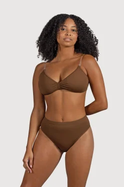 Bloch Unterwäsche^Damen-Slip „Aquila“ mit hoher Taille cocoa