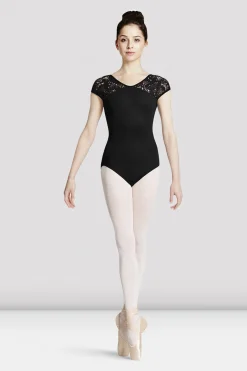 Bloch Performance|Trikots^Damen-Trikot „Mirella“ mit Spitze und Schulterpartie
