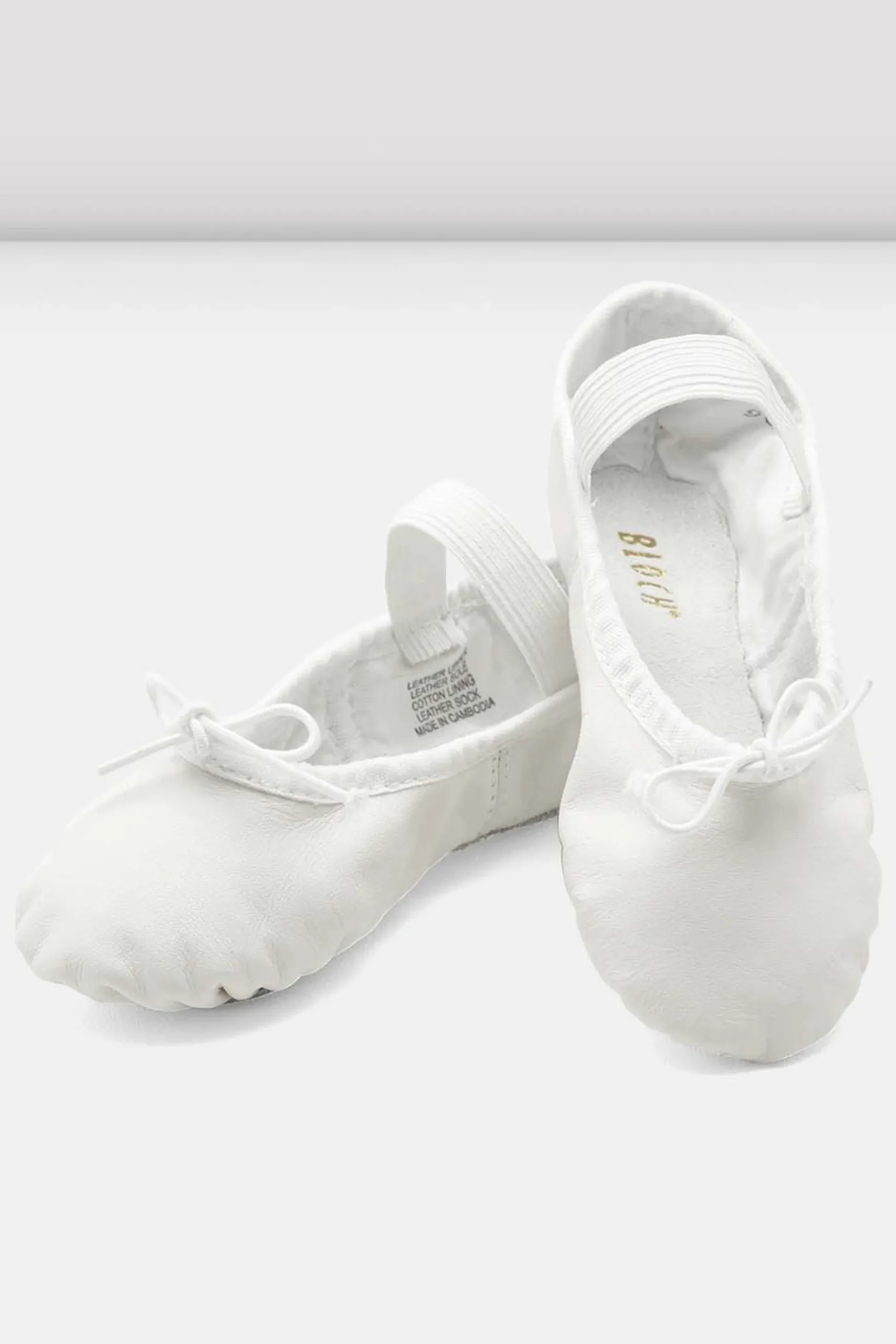 Bloch Ballett^Dansoft-Ballettschuhe aus Leder für Mädchen