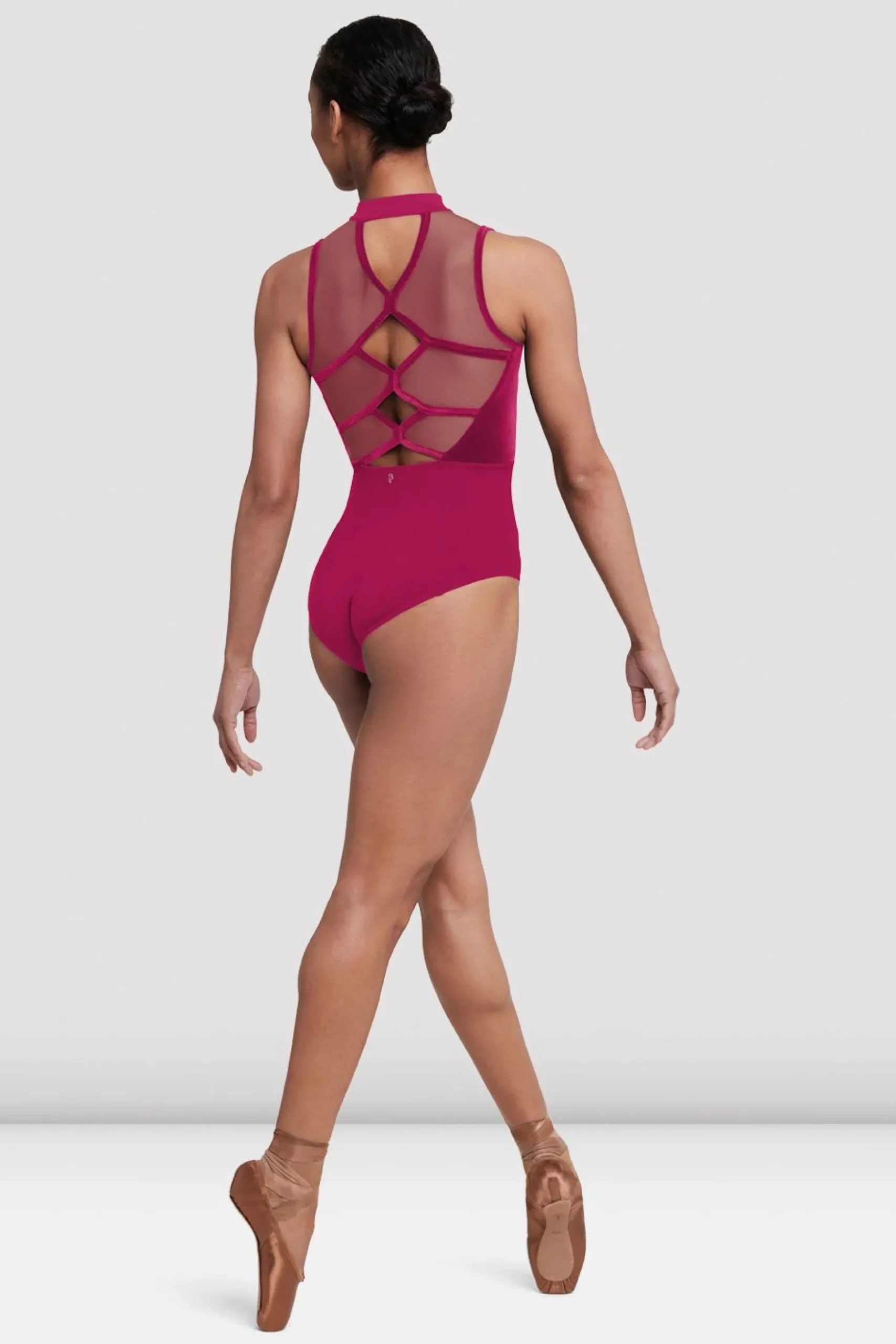 Bloch Trikots^Elosie-Trikot mit Reißverschluss vorne für Damen magenta
