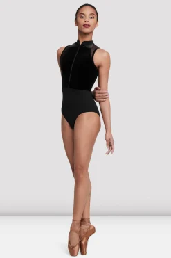 Bloch Trikots^Elosie-Trikot mit Reißverschluss vorne für Damen black