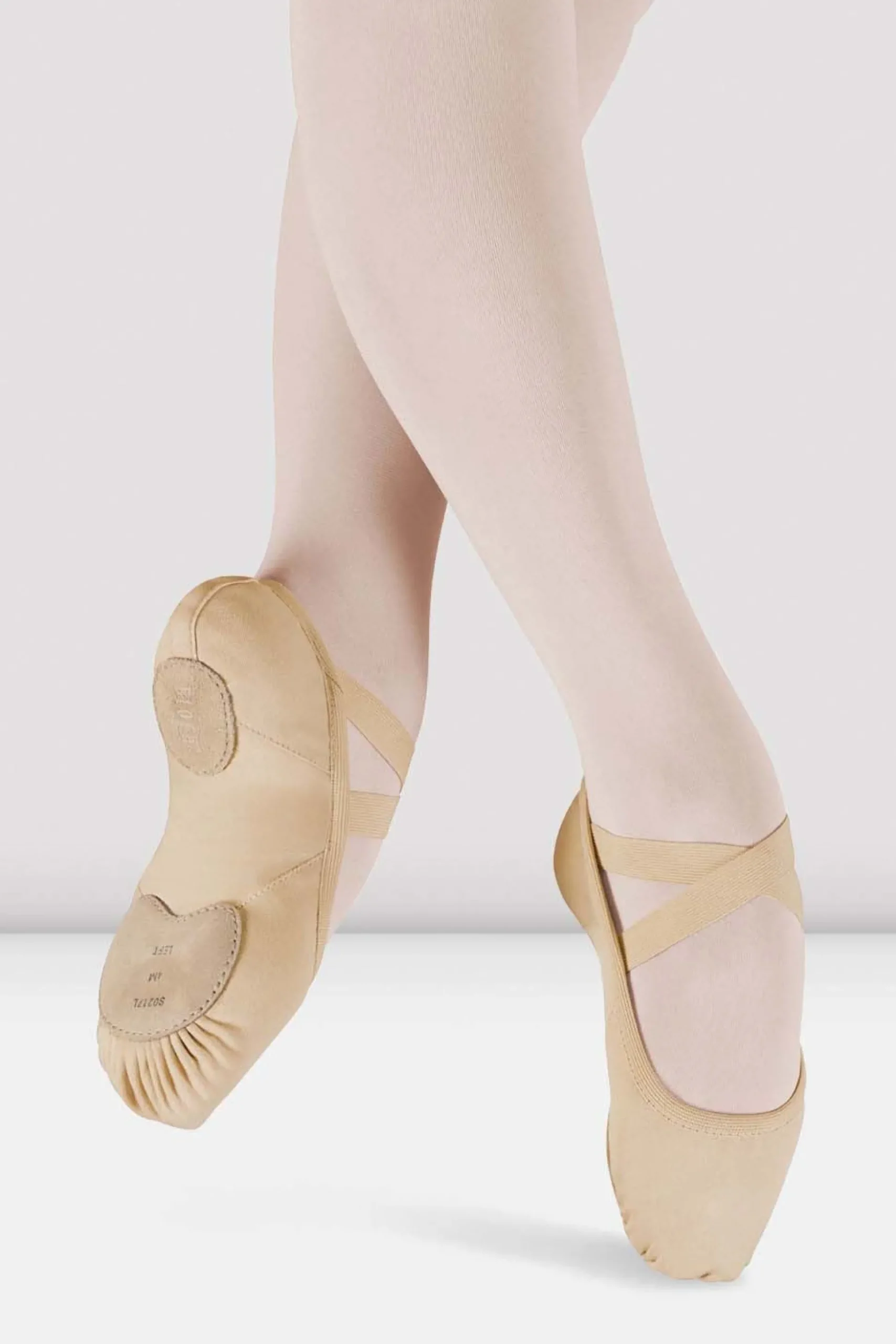 Bloch 分类为空^Erhöhte Damen-Ballettschuhe aus Segeltuch lightcanvas