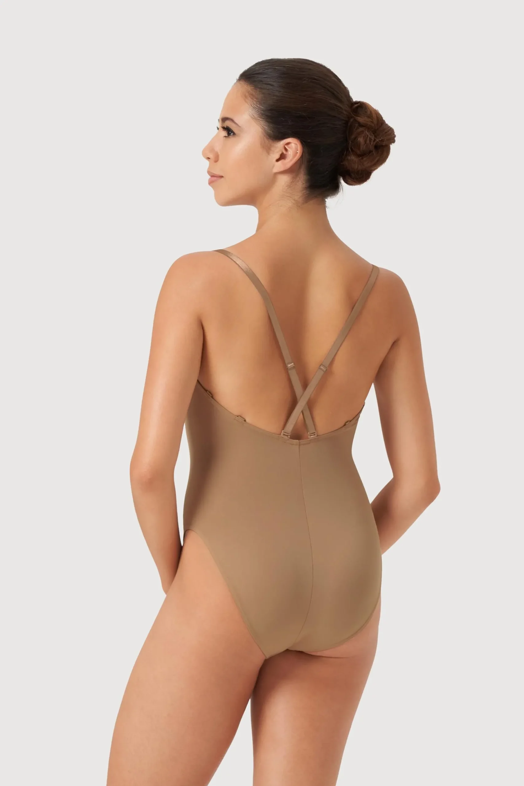 Bloch Unterwäsche^Estrella-Body mit verstellbaren Trägern für Damen tan