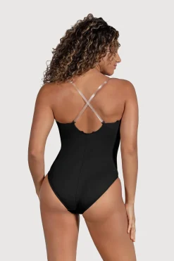Bloch Unterwäsche^Estrella-Body mit verstellbaren Trägern für Damen black