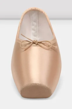 Bloch Spitze^Etu Flex Spitzenschuhe aus Wildleder mit Zehenpartie pinksatin
