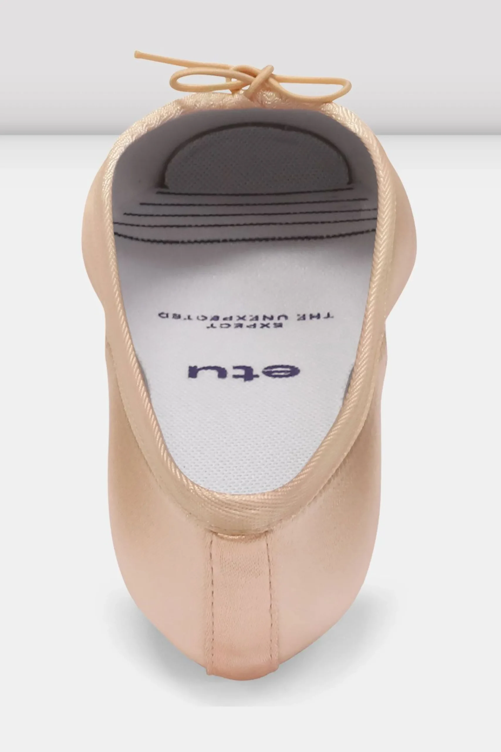 Bloch Spitze^Etu Flex Spitzenschuhe aus Wildleder mit Zehenpartie pinksatin