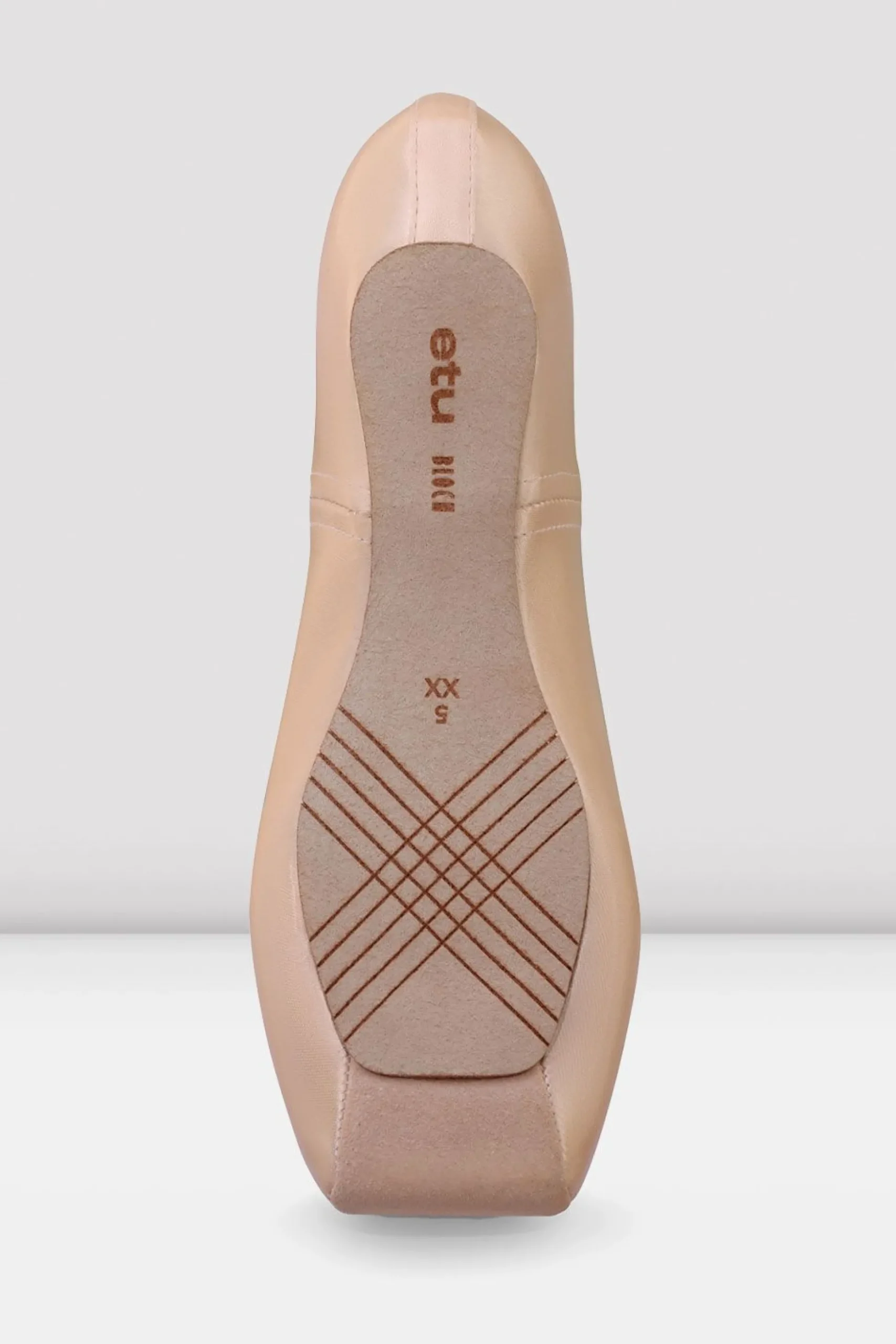 Bloch Spitze^Etu Flex Spitzenschuhe aus Wildleder mit Zehenpartie pinksatin